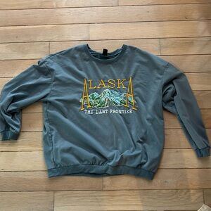 Alaska Crewneck SHEIN Grey/Blue